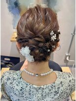 【きれいめシニヨン】恵比寿/恵比寿駅/ヘアセット