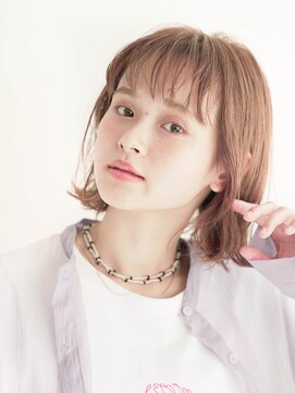 ジュール 大分(Joule) セクションカラー/ペールベージュ/透明感ボブ[大分駅]