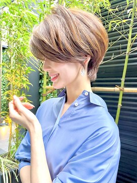 ジエクト 本店(The Ect) 小顔カット×くびれヘア×ショコラアッシュ