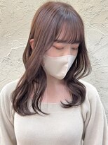 ヒート バイ アンカットラウンジ 渋谷(HEAT by UNCUT&LOUNGE)&nbsp;くびれヘア/韓国ヘア/ピンクベージュ/春カラー［渋谷］