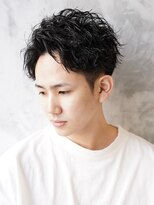 アルファ 新宿(alpha)&nbsp;フェザーパーマ/刈り上げセンターパート/サーフカール[新宿]