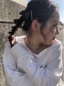 ヘアーブランドジン ティアラ(HAIR BRAND Jin Tiara)の写真/≪特別な日を特別かわいいヘアセットで/阿部 なつき≫ヘアセット¥2200クーポン掲載中＊