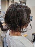 波巻きミックスパーマ