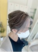 白髪活かしフェイスフレーミング☆