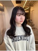 人気のグレージュカラー【野呂朱里)