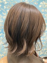 エクラートリアーラ 藤沢店(ECLART Reala) 大人美人外ハネボブ×ブラウンベージュ☆【藤沢/髪質改善】