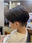 キッズ　ツーブロックカット