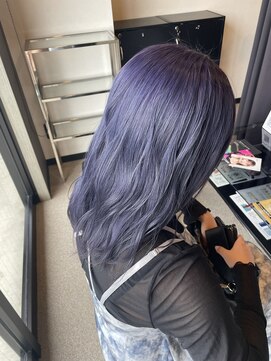 フィオーレ ヘアデザイン(FIORE hair design) ラベンダーブルー