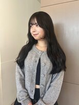 ローレンアオ(LOREN AO)&nbsp;前髪/アンブレラカラー/こなれミディ/イメチェン/ウェーブパーマ