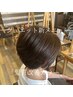 人気NO.１【髪質改善・特許カラー】+カットコース（ショートの方）