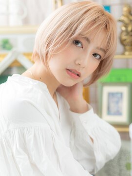 カバーヘア ブリス 北浦和(COVER HAIR bliss) ハイトーンカラー韓国風小顔マッシュウルフh3北浦和20代30代40代