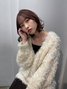 ウクク(UCUCU) 艶髪ピンクブラウン