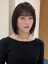 ヤイエ 青山店(yiye)&nbsp;ボブ/レイヤーカット/暗髪カラー/ストレート