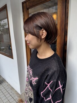 カウチ(Kauti) ブラウンカラー！丸みショート！