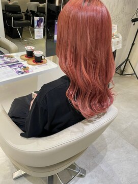 リアンドコー(Re&co) ＊yoshiya＊ビタミンカラー＊コーラルオレンジ＊韓国ヘア＊