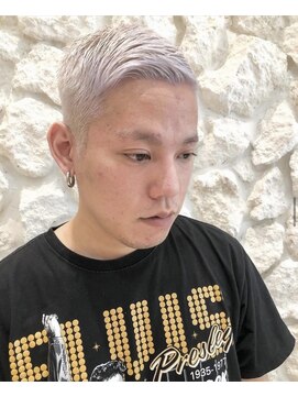 ヘアサロン エフ 渋谷(F) #メンズブリーチ#ホワイトブリーチ