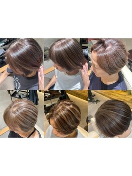 大人女性のお悩みに丁寧にお応え♪ダメージレスにこだわったカラーで、いつまでもキレイな髪に。