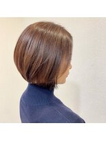 トゥルーブ バイ ファースト 富沢店(trove by first) ショートボブ×ショコラブラウン