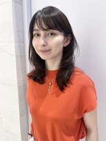 ピークアブー アヴェダ ギンザシックス(PEEK-A-BOO AVEDA GINZASIX)&nbsp;大人可愛い　デジタルパーマ　レイヤースタイル時短ふんわりヘア