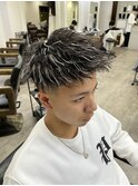 ホワイトメッシュツイストジェット