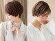 カバーヘア ブリス 上尾西口店(COVER HAIR bliss)の写真/上尾駅西口2分/全ク-ポン<選べるトリートメント¥1650>無料/どこで切ったの?と聞かれる[大人可愛いショート]