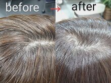 イベリス(Iberis)の雰囲気(白髪染めを一切使わない当店オリジナルの白髪ぼかし☆)