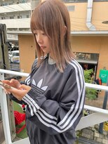 ミント(mint) 抜け感ボブ×ヘーゼルベージュ!