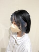 アロハナ(ALOHANA)&nbsp;ボブインナーカラー　#ブルーシルバー