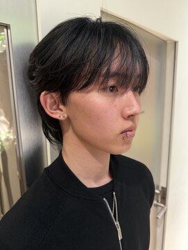 サイン メンズ 渋谷(SIGN men's) フェザーパーマダウンパーマニュアンスパーマセンターパート