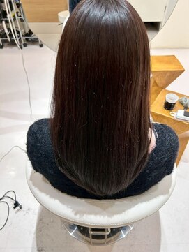 トワ 仙台店(toi) 髪質改善_水素シルミアウルトワトリートメント【阿部珠実】