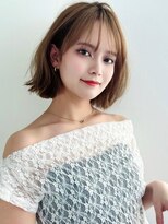 アグ ヘアー ドゥープ 南流山店(Agu hair doop) 《Agu hair》ブロンドくびれヘア×numberA.ヘアバター