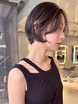 スクリーンギンザメゾン 銀座(SCREEN GINZA MAISON.) 黒髪カタログ/クラゲヘアー/オリーブグレー/銀座