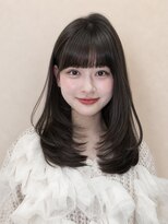 コート 青山(Cote)&nbsp;Coteレイヤーカット/グレージュカラー/前髪/顔周り