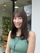 ハロウ&nbsp;岡山レイヤーニュアンスパーマ髪質改善トリートメントショート