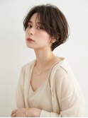 大人可愛い30代40代50代小顔くびれショート丸みショート