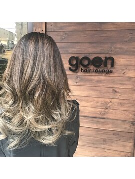 ゴエン(goen hair lounge) 関だってバレイヤージュやってます！