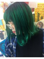 トロニー(TLONY)&nbsp;TLONY渋谷hori 個性派グリーンカラー