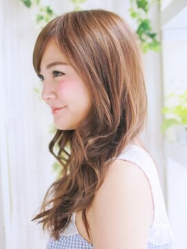 ヘアメイク ナル(hair make nalu) 大人フェミニンのミックスカール