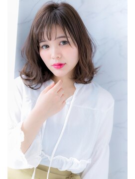 ローレン(LOREN) ＊LOREN＊暗髪ブルージュ×ヴェールウェーブ抜け感大人ボブ