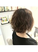無造作パーマ