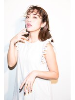 カッファ 東銀座(CUFFA)&nbsp;【CUFFA】アッシュ無造作ハイライトラズベリー東銀座築地新富町