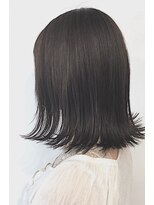 レセ 南柏店(Laissez)&nbsp;外ハネロブ/切りっぱなし//透明感/ミディアム【レセ南柏店】