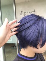 ディプティック ヘアー チェンジ ミュージアム(diptych Hair Change Museum) ブルーパープルカラー