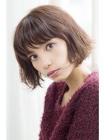 ルミナ オーガニックヘアー(LU3NA organic hair) ラフな切りっぱなしでこなれ感をひとさじオン