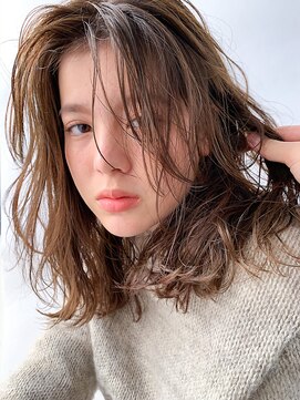 ヴェルダ 池袋店(verda) ナチュラルミディ×ブリーチを使わないダメージレスダブルカラー