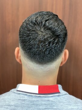 ヒロギンザバーバーショップ 神楽坂店(HIRO GINZA BARBER SHOP) ソフトモヒカンフェード