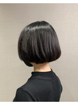 リリ(Liri material care salon by JAPAN) 大人の黒髪ボブ