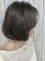 ローウェル(Rowel)&nbsp;オリーブベージュ×フラットボブ