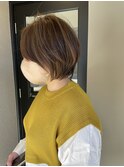 大人ショートボブ