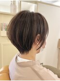 tuuli筑紫野☆シルエット 横顔 ショート☆mika